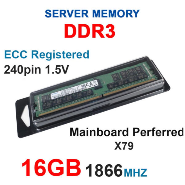 RAM DDR3 ECC REG 16G 1866Mhz – Dùng cho WorkStation X79 - Hình ảnh 3